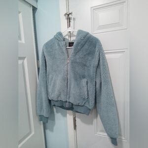 Plush Faux Fur Jacket